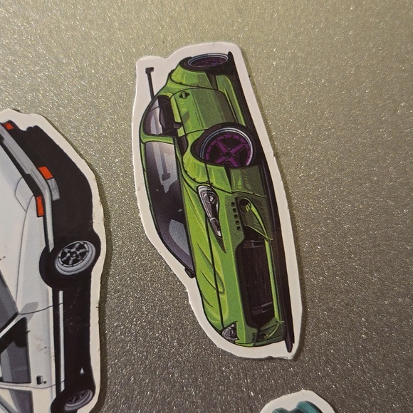 Mini Car Magnets Custom Handmade AE86 Honda BRZ Set of 4 - Picture 2 of 6